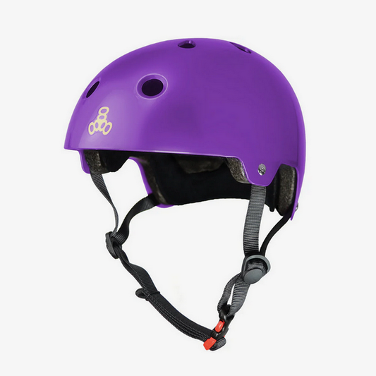 Triple 8 Certified Helmet SS Purple Gloss